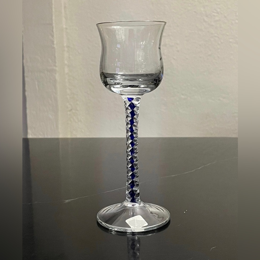 Partylite tall glass candle holder